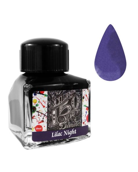 Diamine 40ml - Anniversary Bottled Ink - Lilac Night
