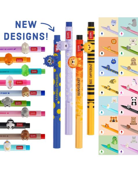 Legami Gel Pens - Lovely Friends Collection - Choose Design