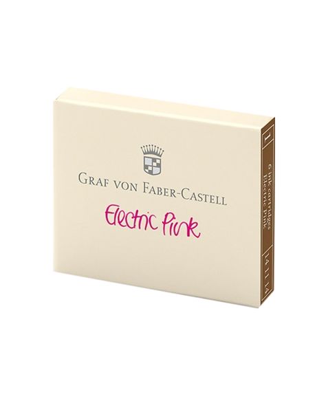 Graf Von Faber-Castell Ink Cartridges -Electric Pink