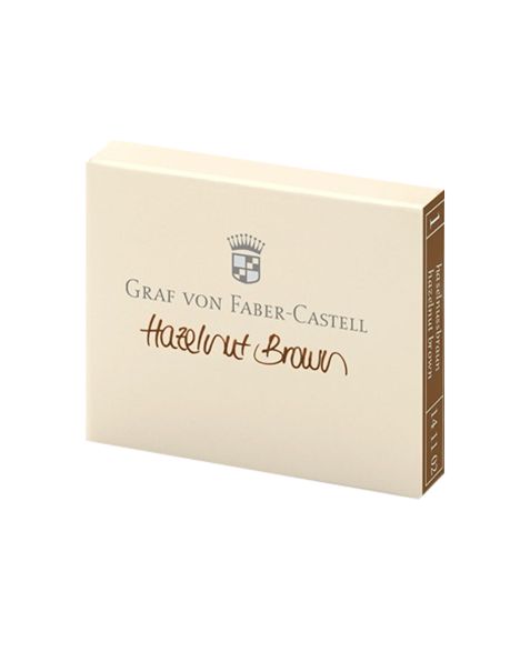 Graf Von Faber-Castell Ink Cartridges -Hazelnut Brown