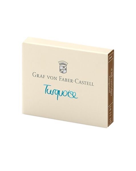 Graf Von Faber-Castell Ink Cartridges -Turquoise
