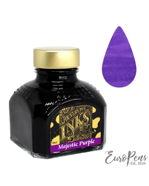 Diamine 80ml Bottled Ink - Majestic Purple