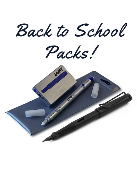 LAMY safari Fountain Pen School Kit - Matte Black