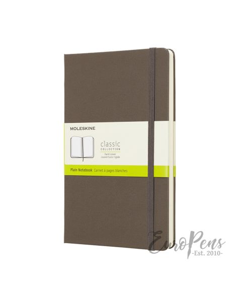 Moleskine Notebook - Large (A5) Hardcover - Earth Brown - Plain