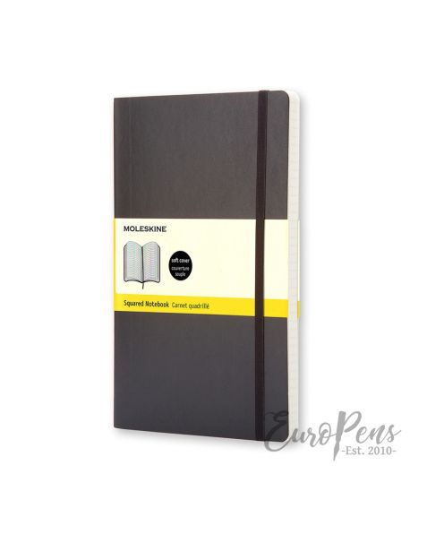 Moleskine Notebook - Large (A5) Softcover - Black - Squared