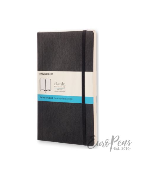 Moleskine Notebook - Large (A5) Softcover - Black - Dotted