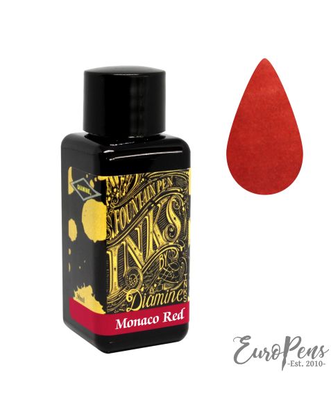 Diamine 30ml Bottled Ink - Monaco Red