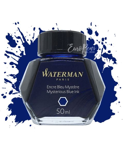 Waterman 50ml Bottled Ink - Mysterious Blue