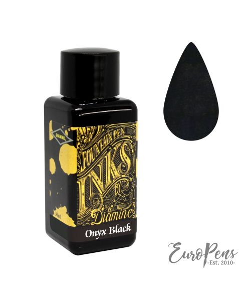 Diamine 30ml Bottled Ink - Onyx Black