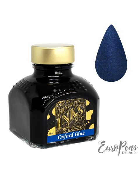 Diamine 80ml Bottled Ink - Oxford Blue