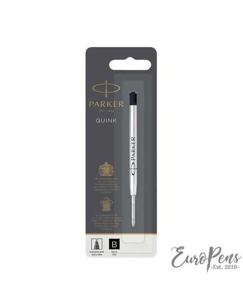 Parker "Quink" Ballpoint Pen Refill - Black Broad (S0881980/1950366)