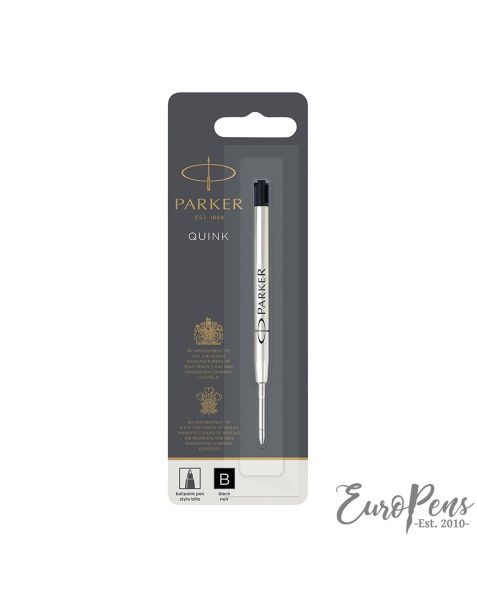 Parker "Quink" Ballpoint Pen Refill - Black Broad (S0881980/1950366)