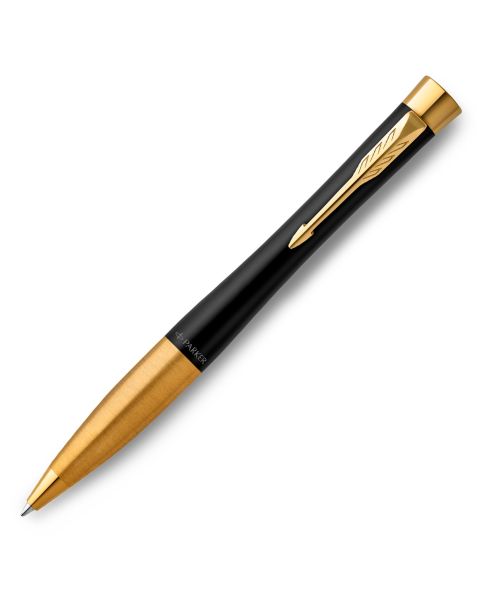 Parker Urban Ballpoint Pen - Black with Gold Trim