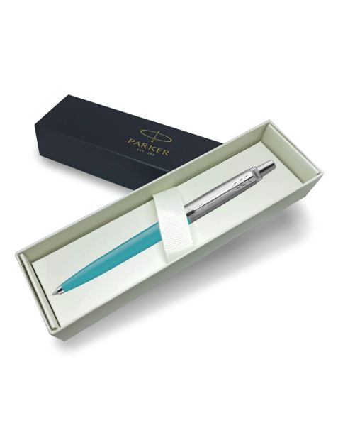 Parker Jotter Ballpoint Pen - Caribean Blue