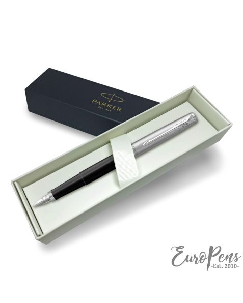 PARKER Jotter Original classic Black Fountain Pen Medium nib Gift boxed