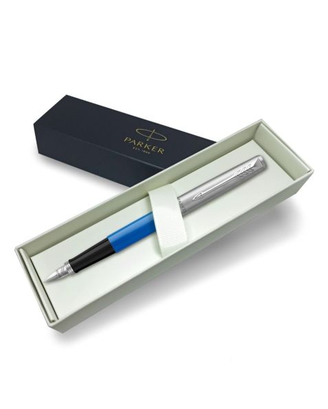 PARKER Jotter Original classic Blue Fountain Pen Medium nib GIFT BOXED