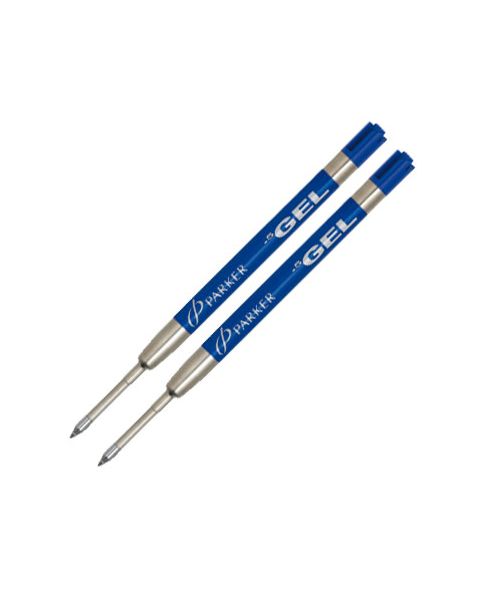 Parker Quink Gel Ball Pen refill - Medium Blue - Twin Pack