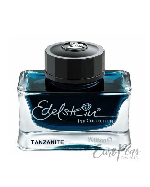 Pelikan Edelstein Ink Bottle - 50ml - Tanzanite Blue/Black
