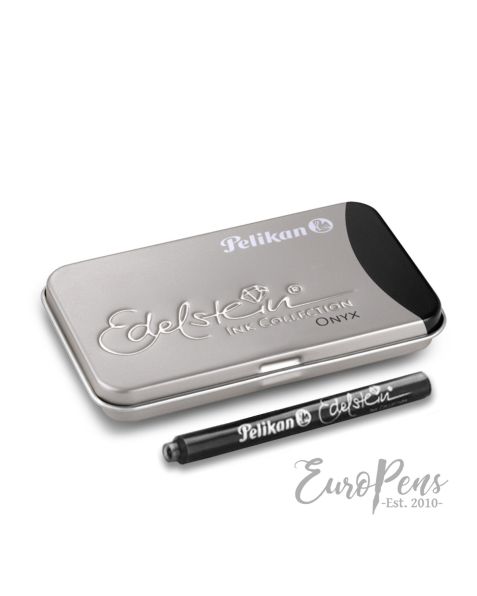 Pelikan Edelstein Ink Cartridges - Pack Of 6 - Black Onyx