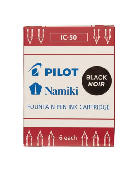 Pilot Retractable Cartridge (IC-50) - Black