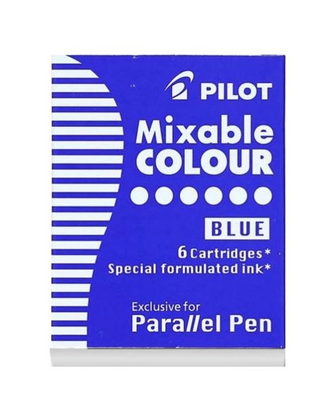 Pilot Parallel Pen Ink Cartridges (IC-P3) - Blue
