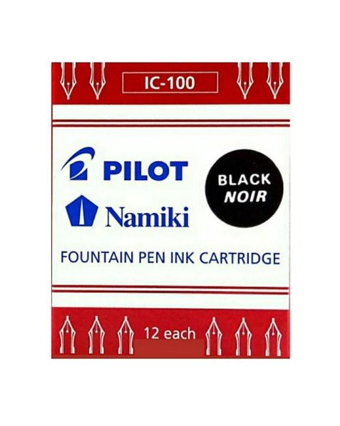 Pilot Parallel Pen Ink Cartridges (IC-100) - Black