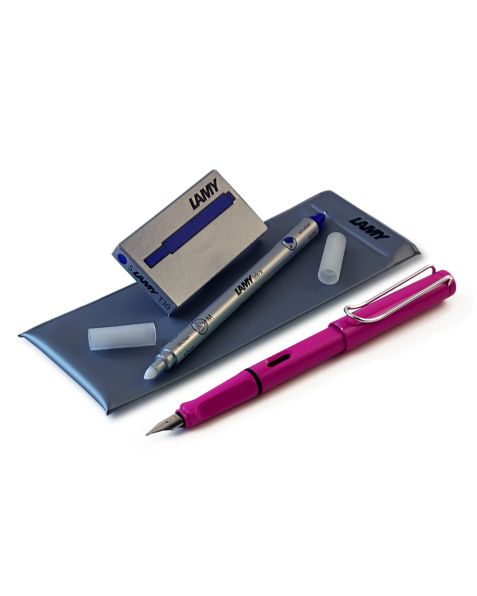 LAMY safari Fountain Pen School Kit - Pink