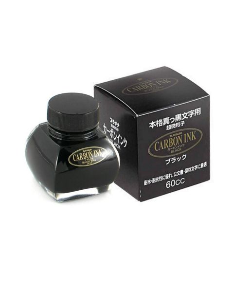 Platinum Bottled Ink - Carbon Black 60cc