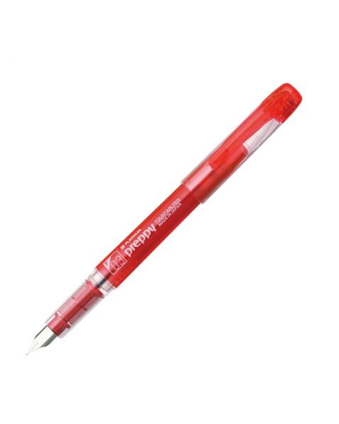 Platinum Preppy Fountain Pen - Fine - 03 Red - 300#11-2