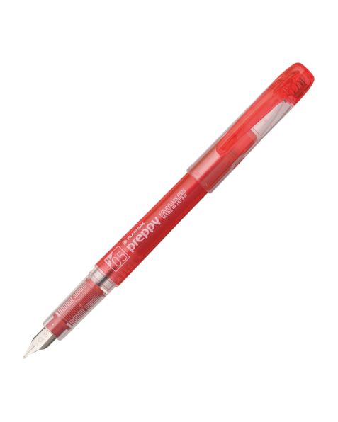 Platinum Preppy Fountain Pen - Medium - 05 Red - 300#11-3
