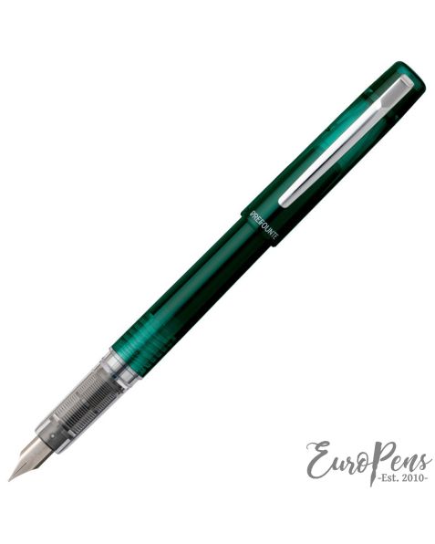 Platinum Prefounte Fountain Pen Emerald Green - Medium Nib