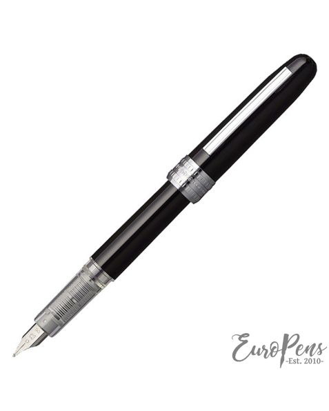 Platinum Plaisir Fountain Pen PGB 1000 - Black - Medium Nib