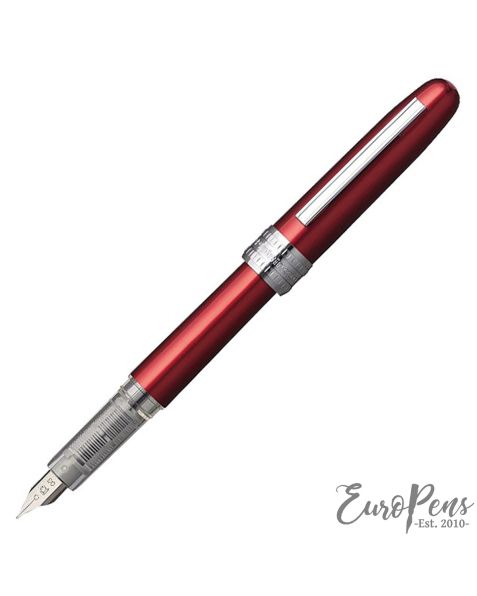 Platinum Plaisir Fountain Pen PGB 1000 - Red - Fine Nib