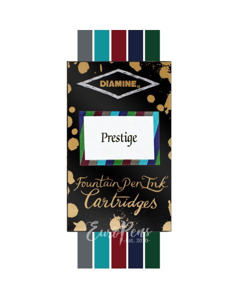 Diamine Cartridges Pack - mixed - Prestige (Standard size)