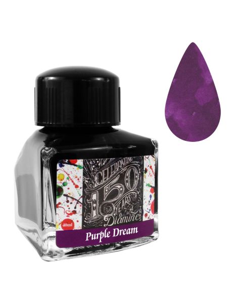 Diamine 40ml - Anniversary Bottled Ink - Purple Dream