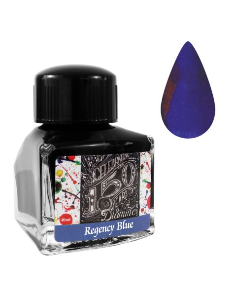 Diamine 40ml - Anniversary Bottled Ink - Regency Blue