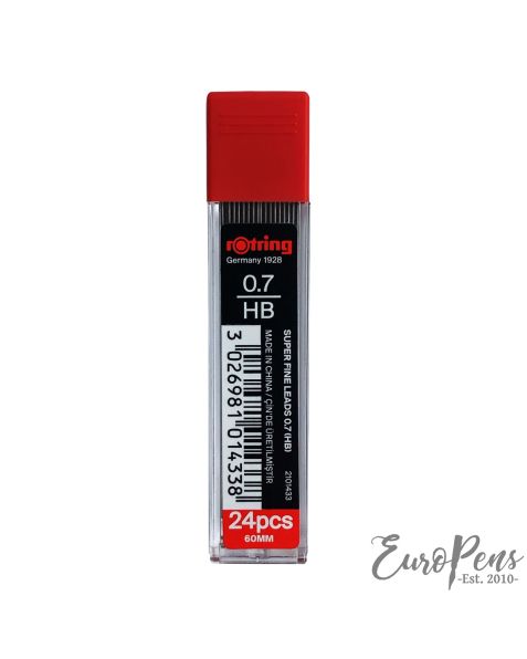 Rotring Pencil Leads - 24 Leads - HB - 0.70mm