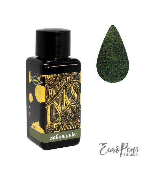 Diamine 30ml Bottled Ink - Salamander Green