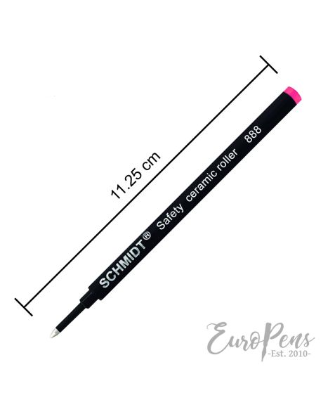 Schmidt 888M  Standard Rollerball Pen Refill - Medium - Pink