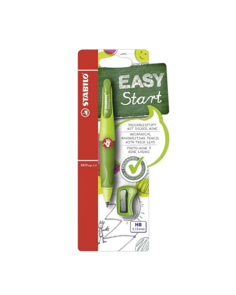 STABILO® EASYergo 3.15 - Handwriting Pencil - Green - Right-Handed