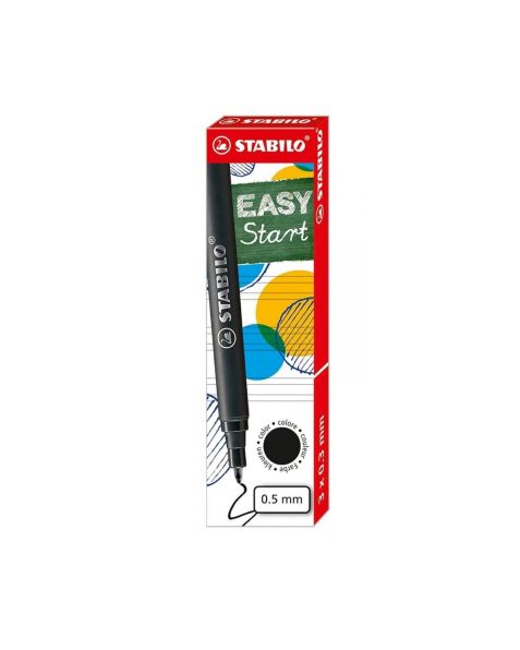 STABILO® EASYoriginal Rollerball Refills - Black - Pack of 3