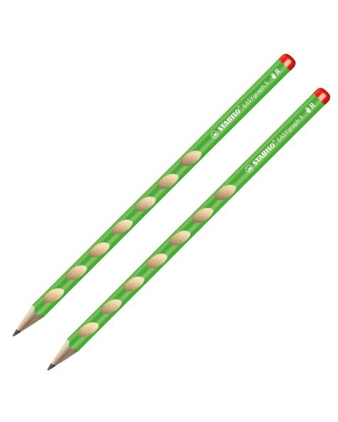 STABILO Easygraph HB Pencil - Green Right Handed Twin. 2.2mm