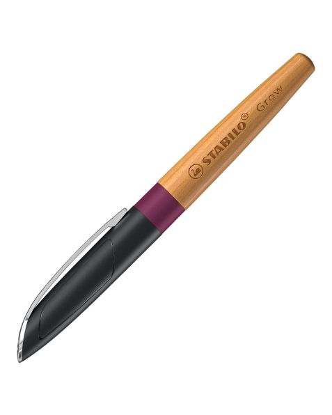 STABILO® Grow Fountain Pen - Plum Red/Cherry Wood