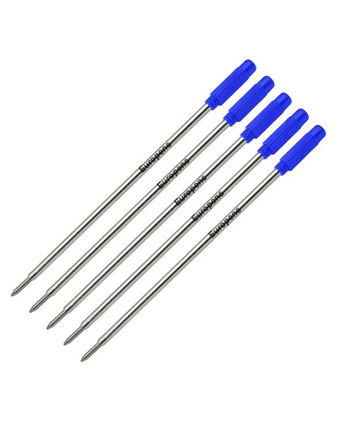 Cross Compatible C1 Ballpoint Refill - Blue - Pack of 5 Refills