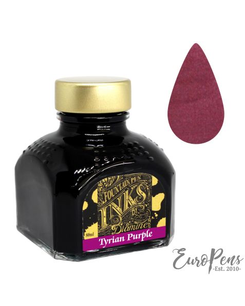 Diamine 80ml Bottled Ink - Tyrian Purple