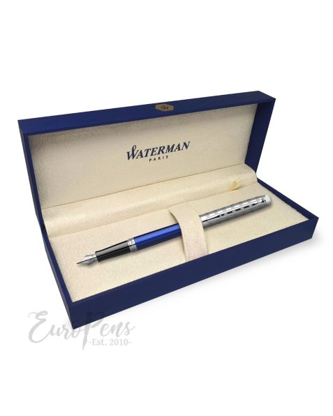 Waterman Hemisphere Deluxe Fountain Pen - Marine Blue