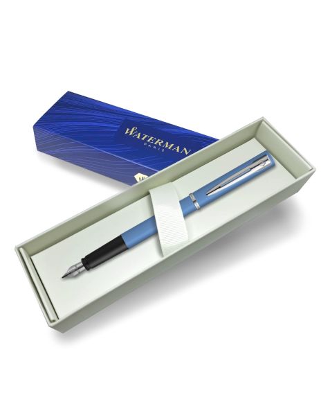 Waterman Allure Fountain Pen - Fine Nib - Pastel Blue