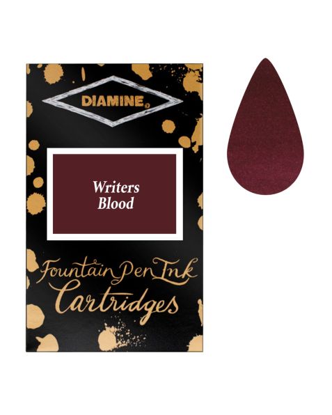 Diamine Fountain Pen Ink cartridges (18 PACK) - Writers Blood