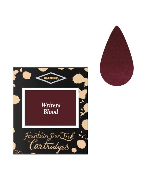 Diamine Fountain Pen Ink Cartridges (6 PACK) - Writers Blood