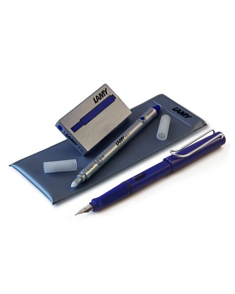 LAMY safari Fountain Pen School Kit - Blue
